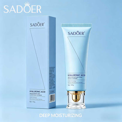 Sadoer Hyaluronic Acid Moisturizing & Clear Facial Cleanser 100g