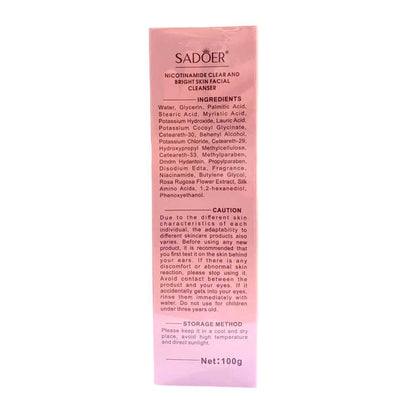 Sadoer Nicotinamide Facial Cleanser 100g