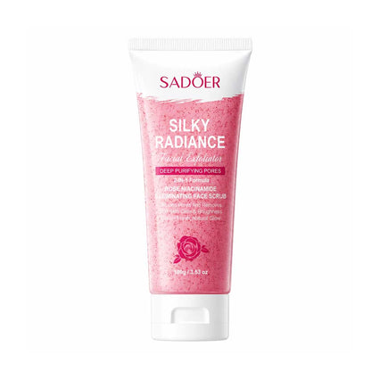 Sadoer Rose Niacinamide Rose Niacinamide Illuminating Face Scrub 100g