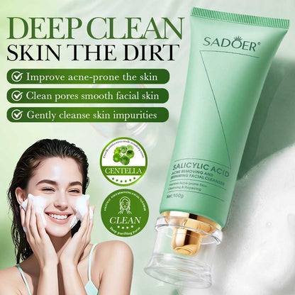 Sadoer Salicylic Acid Acne Removing & Repairing Facial Cleanser 100g