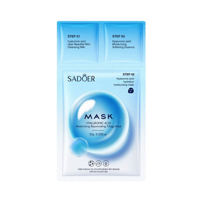Sadoer Hyaluronic Acid Moisturizing Rejuvenating Trilogy Mask 25ml