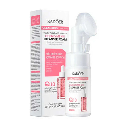 Sadoer Coenzyme Q10 Double Amino Acid Cleansing Mousse 120ml