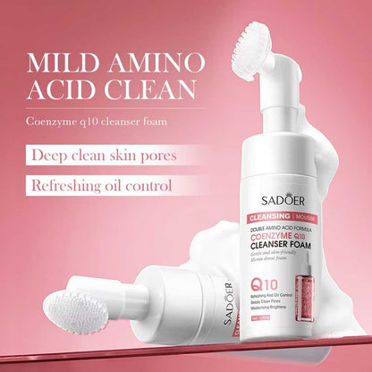 Sadoer Coenzyme Q10 Double Amino Acid Cleansing Mousse 120ml