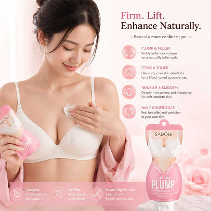Sadoer Collagen Caffeine Firming Plump Bust Cream 60g