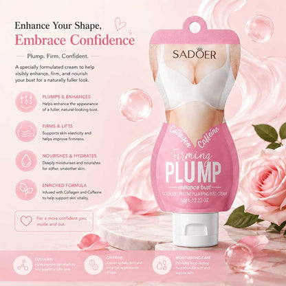 Sadoer Collagen Caffeine Firming Plump Bust Cream 60g