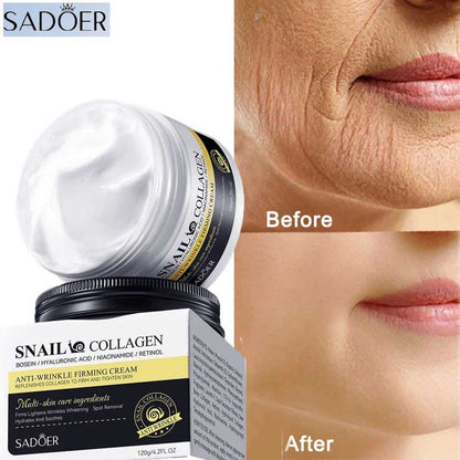 Sadoer Snail Collagen Anti Wrinkle Firming Cream 120g