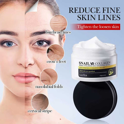 Sadoer Snail Collagen Anti Wrinkle Firming Cream 120g