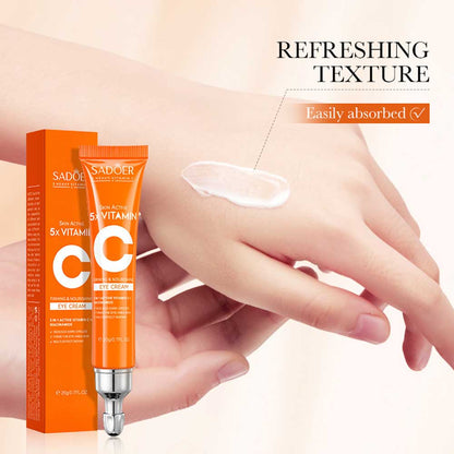 Sadoer Skin Active 5x Vitamin C Firming & Nourishing Eye Cream 20g