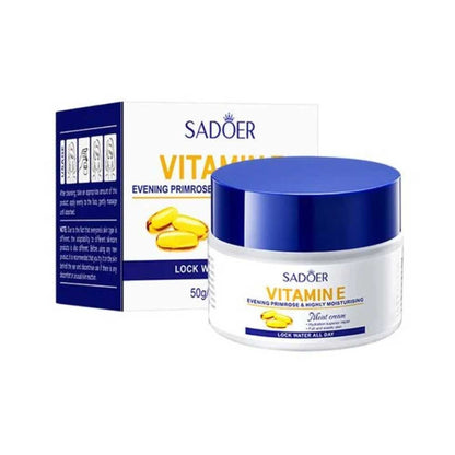 Sadoer Evening Primrose Vitamin E Moist Cream 50g