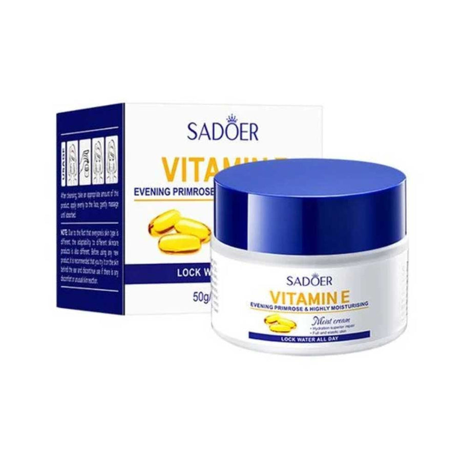 Sadoer Evening Primrose Vitamin E Moist Cream 50g