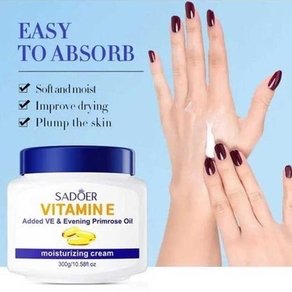Sadoer Evening Primrose Vitamin E Moist Cream 50g