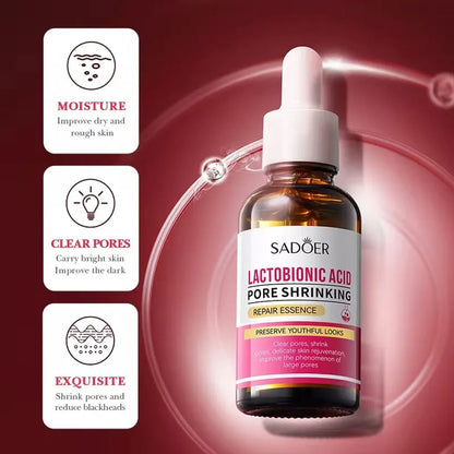 Sadoer Lactobionic Acid Pore Shrinking Repair Essence 30ml