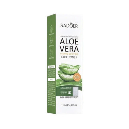 Sadoer Aloe Vera Hydrating Soothing Face Toner 120ml