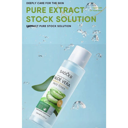 Sadoer Aloe Vera Hydrating Soothing Face Toner 120ml