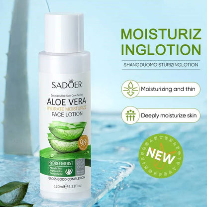 Sadoer Aloe Vera Hydrate Moisturize Face Lotion 120ml
