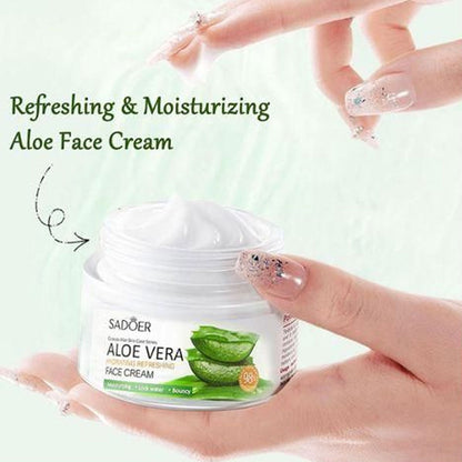 Sadoer Aloe Vera Hydrating Refreshing Face Cream 50g
