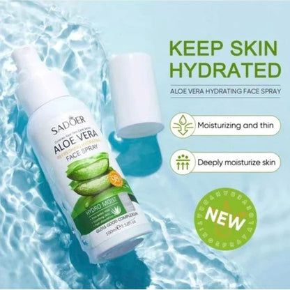 Sadoer Aloe Vera Refreshing Hydrating Face Spray 100ml