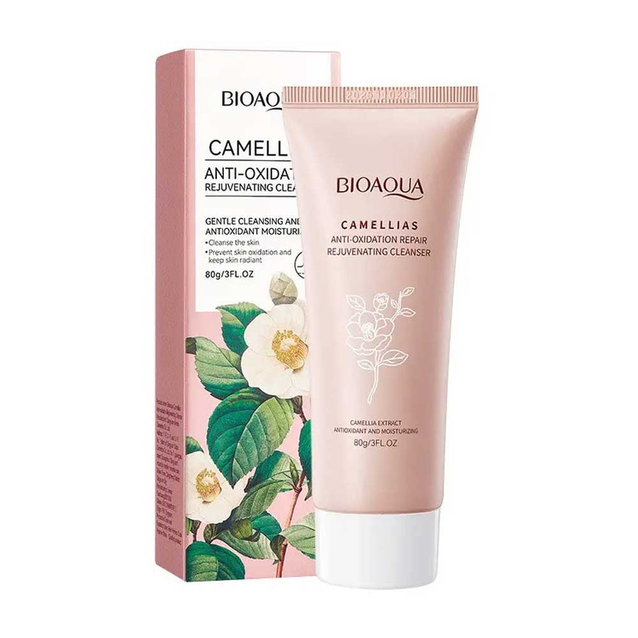 Bioaqua Camellias Antioxidant Rejuvenating Cleanser 80g