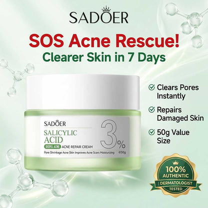 Sadoer Salicylic Acid 3% Acne Repair Cream 50g
