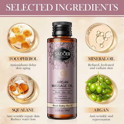 Sadoer Argan Massage Oil Multi Use Oil 100ml