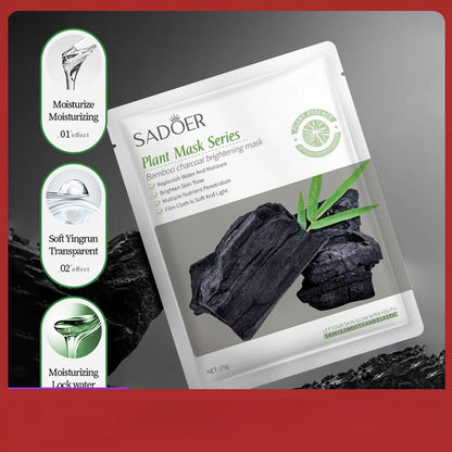 Sadoer Bamboo Charcoal Brightening Facial Mask 25g