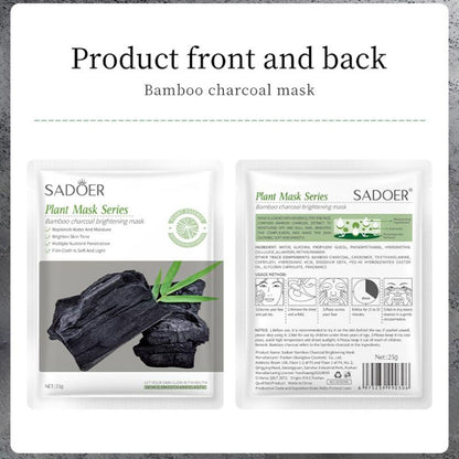 Sadoer Bamboo Charcoal Brightening Facial Mask 25g