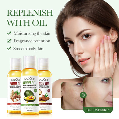Sadoer Almond Miracle Moisturizing Oil 100ml