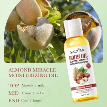 Sadoer Almond Miracle Moisturizing Oil 100ml