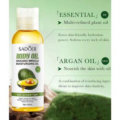 Sadoer Avocado Miracle Moisturizing Oil 100ml