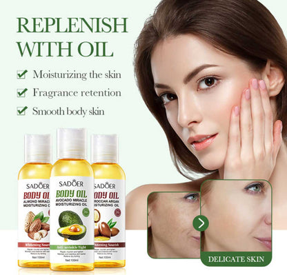 Sadoer Body Oil Moroccan Argan Moisturizing Oil 100ml