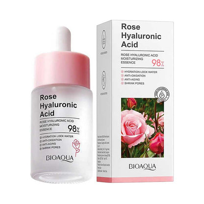 Bioaqua Rose Hyaluronic Acid Moisturizing Essence 30ml