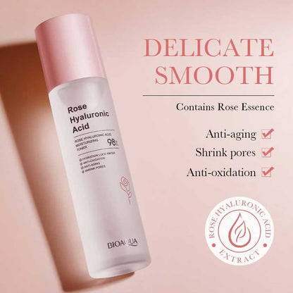 Bioaqua Rose Hyaluronic Acid Moisturizing Toner 100ml