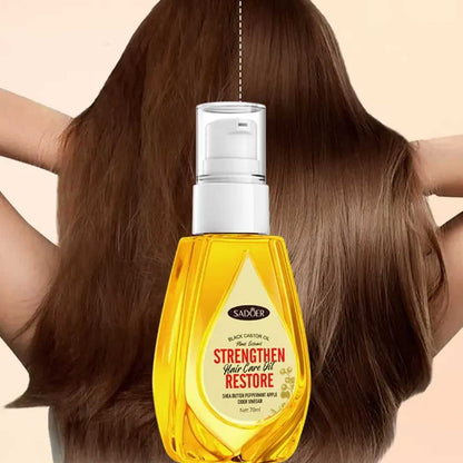 Sadoer Black Castor Oil Strengthen Restore Hair Care Oil 70ml