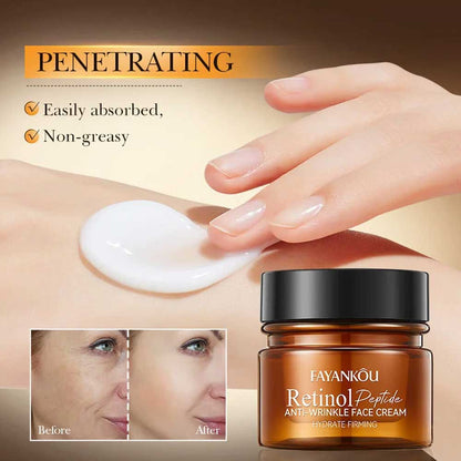 Fayankou Retinol Peptide Anti Wrinkle Face Cream 50g