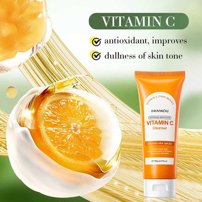 Fayankou Vitamin C Whitening Brightens Cleanser 100g