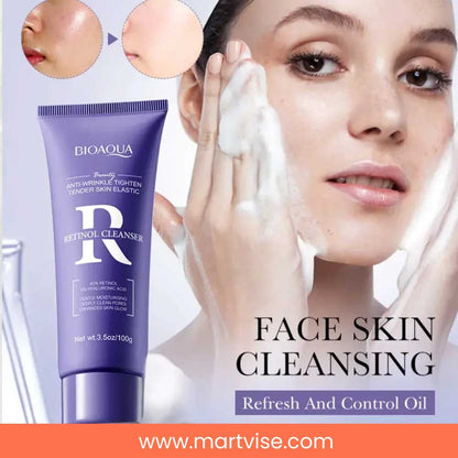 Bioaqua Retinol Cleanser Anti Wrinkle 100g