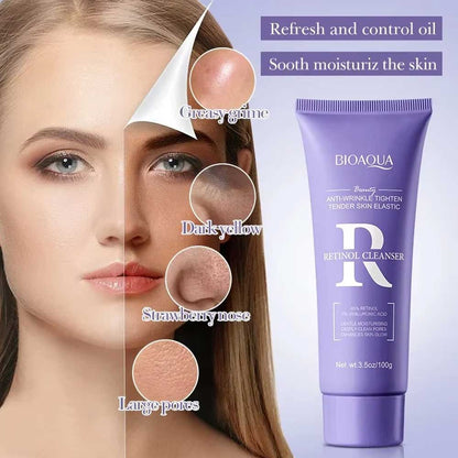 Bioaqua Retinol Cleanser Anti Wrinkle 100g