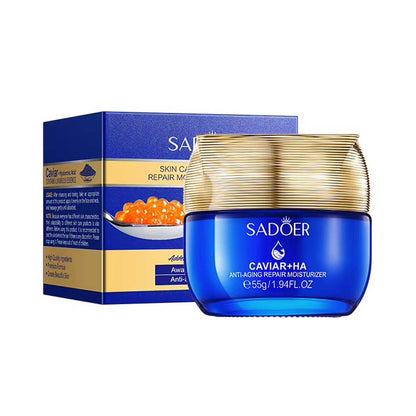 Sadoer Caviar Hyaluronic Acid Anti Aging Repair Moisturizing Cream 55g