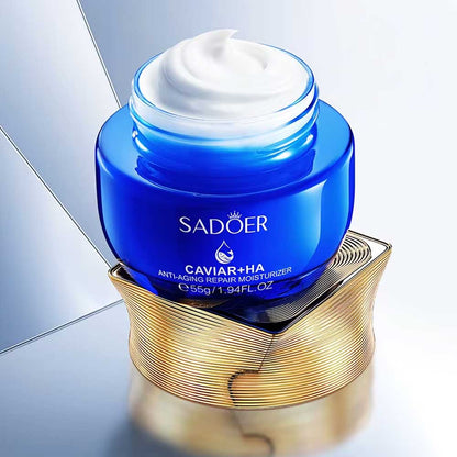 Sadoer Caviar Hyaluronic Acid Anti Aging Repair Moisturizing Cream 55g