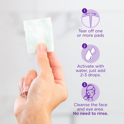 Swisspers 3-In-1 Cleanser Infused Pad