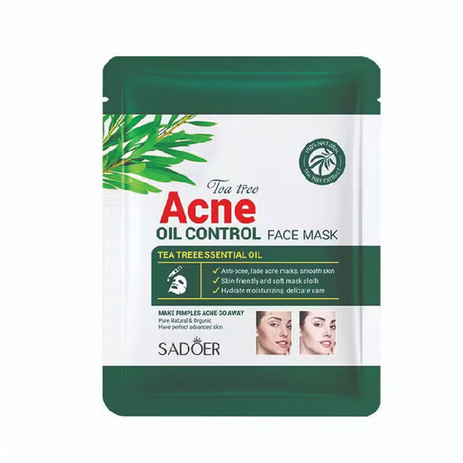 Sadoer Tea Tree Acne Oil Control Facial Mask 25g