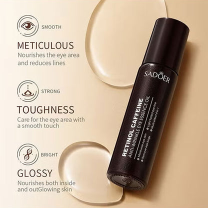 Sadoer Retinol & Caffeine Anti Wrinkle Eye Essence Oil 8ml