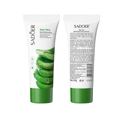 Sadoer Aloe Vera Refreshing Facial Cleanser 100g