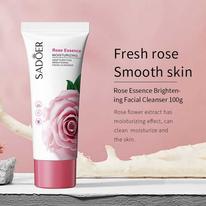 Sadoer Rose Essence Moisturizing Facial Cleanser 100g