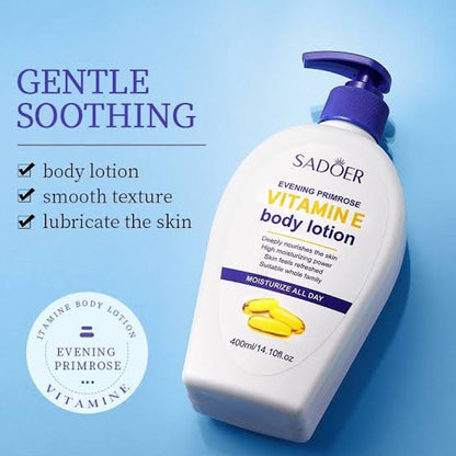 Sadoer Evening Primrose Vitamin E Body Lotion 400ml