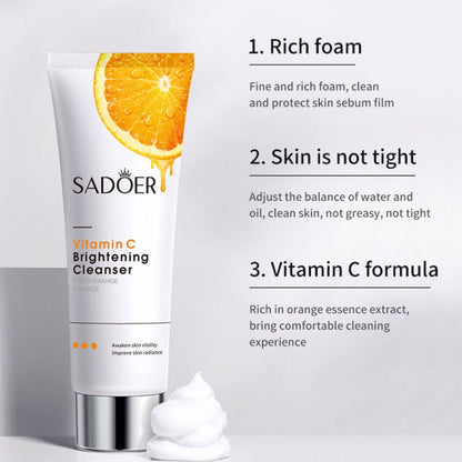 Sadoer Vitamin C Brightening Cleanser 100g