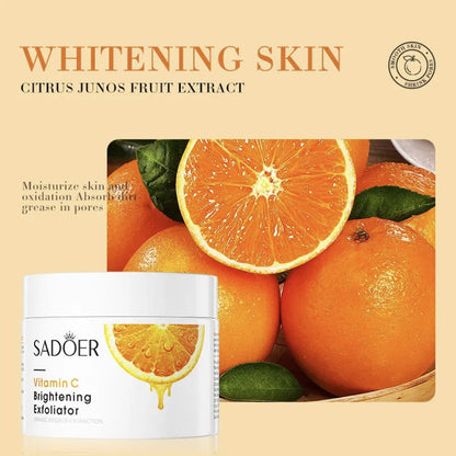 Sadoer Vitamin C Brightening Exfoliator Cream 140g