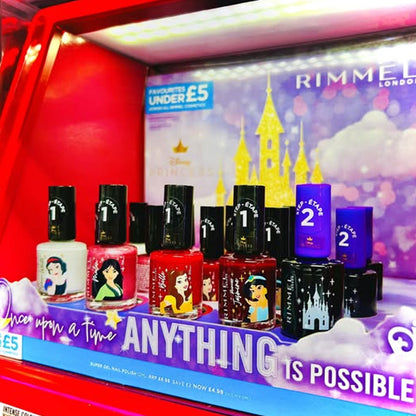 Rimmel Nail Polish Super Gel Disney Princess Tiana 12ml