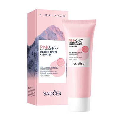 Sadoer Himalayan Pink Salt Pore Purifies Cleanser 100g