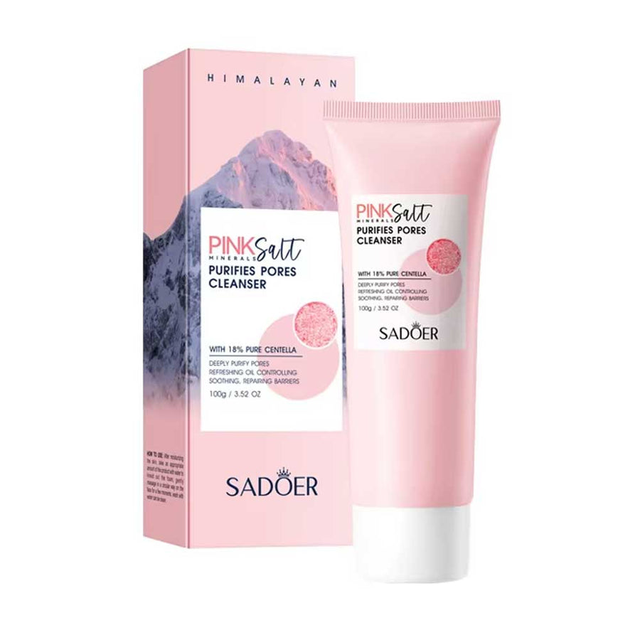 Sadoer Himalayan Pink Salt Pore Purifies Cleanser 100g